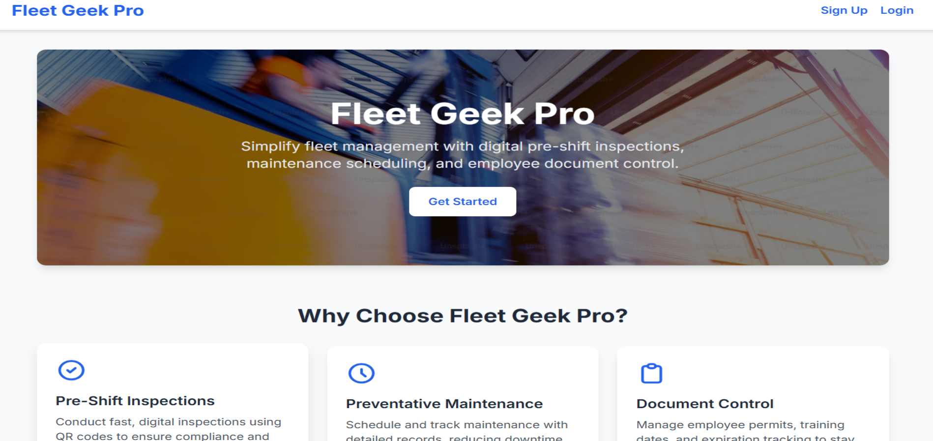 FleetGeekPro Screenshot